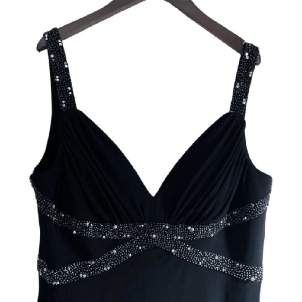 Cachet Embellished Cocktail Dress L